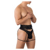 CandyMan Porte-Jarretelles String Toreth Noir